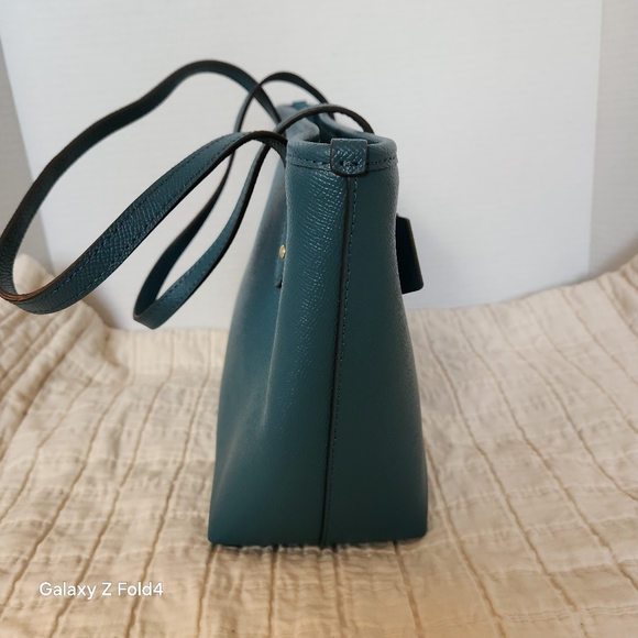 COACH Blue Leather Bag - Picture 6 of 8